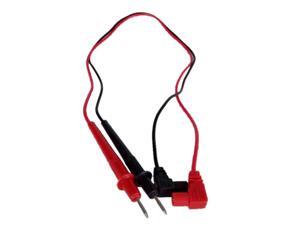 28" Multimeter Test Leads, Black and Red, 1 Pair 28" Multimeter Test Leads, Black and Red, 1 Pair