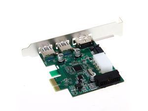 Desktop 3 Port USB 3.0 20 Pin Power ESATA PCI Express Adapter Controller Card Desktop 3 Port USB 3.0 20 Pin Power ESATA PCI Express Adapter Controller Card