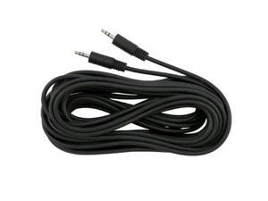 Black 3.5mm Stereo M/M 25FT Cable Compatible with Apple iPhone 4S Black 3.5mm Stereo M/M 25FT Cable Compatible with Apple iPhone 4S