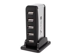 7 Port Hi-Speed USB 2.0 Hub Splitter + Power Adapter for PC Laptop 7 Port Hi-Speed USB 2.0 Hub Splitter + Power Adapter for PC Laptop
