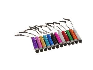 Touch Stylus Pen for iPhone 5/4s/4/3GS, iPad 3/2, iPod Touch, Samsung, HTC, 12-Pieces - Non-Retail Packaging - Multi Touch Stylus Pen for iPhone 5/4s/4/3GS, iPad 3/2, iPod Touch, Samsung, HTC, 12-Pieces - Non-Retail Packaging - Multi