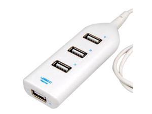 USB 2.0 4 Port Hub for XP/Vista/Windows 7/Mac : long USB cord - Plug & Play USB 2.0 4 Port Hub for XP/Vista/Windows 7/Mac : long USB cord - Plug & Play