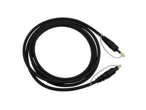 Digital Optical Audio TosLink to Mini Cable, 6 FT Digital Optical Audio TosLink to Mini Cable, 6 FT