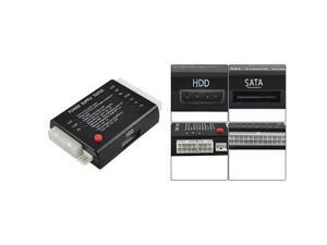 20/24 Pin PC ITX ATX BTX SATA Computer Power Supply Tester Black 20/24 Pin PC ITX ATX BTX SATA Computer Power Supply Tester Black