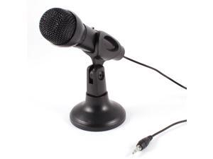 Omnidirectional Laptop PC Computer 3.5mm Network Stand Mini Microphone Mike Black Omnidirectional Laptop PC Computer 3.5mm Network Stand Mini Microphone Mike Black