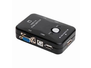 New 2-Port USB 2.0 KVM Switcher + VGA Cable Cord Mouse/KYB/VID New 2-Port USB 2.0 KVM Switcher + VGA Cable Cord Mouse/KYB/VID