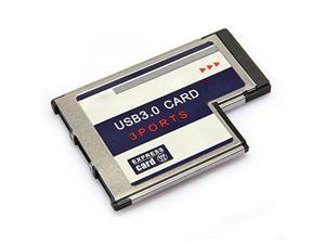 3 Port USB 3.0 Express Card 54mm PCMCIA Express Card for Laptop NEW 3 Port USB 3.0 Express Card 54mm PCMCIA Express Card for Laptop NEW