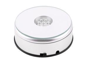 7 LED Light Stand Turntable Rotating Base for Display Crystals Glass 7 LED Light Stand Turntable Rotating Base for Display Crystals Glass