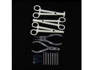 Professional Stainless Steel Body Navel Belly Ball Piercing Jewelry + Tool Kit Professional Stainless Steel Body Navel Belly Ball Piercing Jewelry + Tool Kit