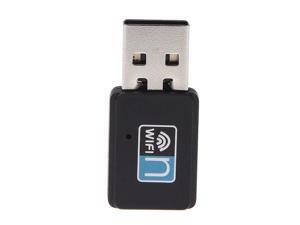 300Mbps USB Mini Wireless Network Adapter Card AP 802.11 b/g/n for Desktop Laptop Black 300Mbps USB Mini Wireless Network Adapter Card AP 802.11 b/g/n for Desktop Laptop Black