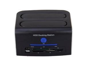 Tooploo 2.5 " 3.5" IDE & SATA eSATA USB 2.0 USB Port OTB 5 in 1 card reader hard disk HDD Docking Station Tooploo 2.5 " 3.5" IDE & SATA eSATA USB 2.0 USB Port OTB 5 in 1 card reader hard disk HDD Docking Station