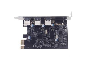 Super Speed 3 Port USB 3.0 PCI-e PCI Express SATA3.0 Host Controller Expansion Card Adapter Super Speed 3 Port USB 3.0 PCI-e PCI Express SATA3.0 Host Controller Expansion Card Adapter