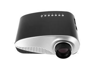 2.4Inch Portable Mini Projector HDMI USB SD VGA AV TV, Pocket Size, 1000:1 Contrast with Max 1920*1080 Multimedia LED Projector Support Charged by Vehicle Power (Black) 2.4Inch Portable Mini Projector HDMI USB SD VGA AV TV, Pocket Size, 1000:1 Contrast with Max 1920*1080 Multimedia LED Projector Support Charged by Vehicle Power (Black)