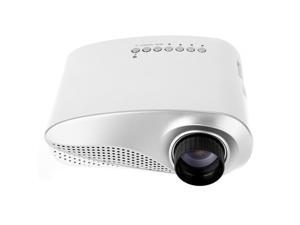 2.4Inch Portable Mini Projector HDMI USB SD VGA AV TV, Pocket Size, 1000:1 Contrast with Max 1920*1080 Multimedia LED Projector Support Charged by Vehicle Power (White) 2.4Inch Portable Mini Projector HDMI USB SD VGA AV TV, Pocket Size, 1000:1 Contrast with Max 1920*1080 Multimedia LED Projector Support Charged by Vehicle Power (White)