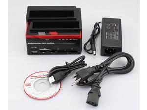 USB HUB 2.5"/3.5" 1 SATA 1 IDE HDD Dock Clone Docking Station + Card Reader USB HUB 2.5"/3.5" 1 SATA 1 IDE HDD Dock Clone Docking Station + Card Reader
