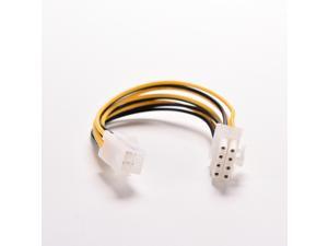20CM ATX 12V CPU Power Cable 4 Pin Male to 8 Pin Female M/F PC Computer 20CM ATX 12V CPU Power Cable 4 Pin Male to 8 Pin Female M/F PC Computer
