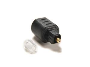 Mini Optical Audio Adapter 3.5mm Female Jack Plug to Digital Toslink Male Mini Optical Audio Adapter 3.5mm Female Jack Plug to Digital Toslink Male