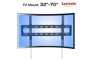 Loctek Curved TV Wall Mount Heavy-Duty Ultra-Slim Fixed Curved Flat Panel TV Mount (50-70 Inches) Loctek Curved TV Wall Mount Heavy-Duty Ultra-Slim Fixed Curved Flat Panel TV Mount (50-70 Inches)