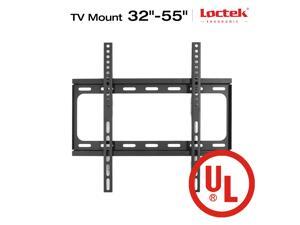Loctek UL Listed Heavy Duty F2S Fixed TV Wall Mount Low Profile for TV Size 32"-55" LED LCD Plasma Flat Screen Loctek UL Listed Heavy Duty F2S Fixed TV Wall Mount Low Profile for TV Size 32"-55" LED LCD Plasma Flat Screen
