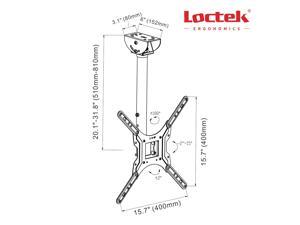 Adjustable Tilting Wall Ceiling TV Mount Fits most 26-55" LCD LED Plasma Monitor Flat Panel Screen Display Adjustable Tilting Wall Ceiling TV Mount Fits most 26-55" LCD LED Plasma Monitor Flat Panel Screen Display