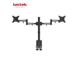 Loctek D2D Dual Monitor Arm Desk Mount StandS Fits Most 10-27 inches Computer Monitor, Clamping Supports 22 lbs per arm , Full Motion Swing Lcd arm Loctek D2D Dual Monitor Arm Desk Mount StandS Fits Most 10-27 inches Computer Monitor, Clamping Supports 22 lbs per arm , Full Motion Swing Lcd arm