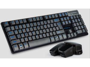 New Mechanical 2.4G Wireless Keyboard and optical Mouse w USB New Mechanical 2.4G Wireless Keyboard and optical Mouse w USB