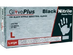 Ammex gloves GPNB46100 BLACK NITRILE GLOVE LARGE(100) Ammex gloves GPNB46100 BLACK NITRILE GLOVE LARGE(100)