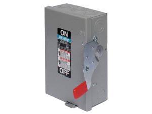 SIEMENS GF322N 60A 240V 3-Pole 4-Wire Fusible General Duty Safety Switch, NEMA-1 SIEMENS GF322N 60A 240V 3-Pole 4-Wire Fusible General Duty Safety Switch, NEMA-1