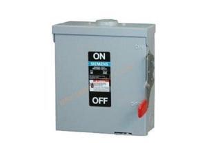 SIEMENS GF321NR 30A 240V 3P 4-Wire Fusible General Duty Safety Switch, NEMA-3R SIEMENS GF321NR 30A 240V 3P 4-Wire Fusible General Duty Safety Switch, NEMA-3R