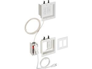 ARLINGTON TVBRA2K Two-Gang Power/Low-Voltage TV Bridge II Kit ARLINGTON TVBRA2K Two-Gang Power/Low-Voltage TV Bridge II Kit