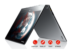Lenovo Yoga 3 Pro Convertible Ultrabook- Intel Core M 5Y70, 256GB SSD, 8GB RAM, 13.3" QHD+ 3200x1800 Touchscreen, AC Wireless, Windows 8.1 (Silver) 80HE000HUS Lenovo Yoga 3 Pro Convertible Ultrabook- Intel Core M 5Y70, 256GB SSD, 8GB RAM, 13.3" QHD+ 3200x1800 Touchscreen, AC Wireless, Windows 8.1 (Silver) 80HE000HUS