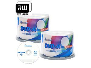 Smartbuy 8X DVD+R DL 8.5GB Dual Layer Logo Top Music Video Data Recordable Disc (100 Packs) Smartbuy 8X DVD+R DL 8.5GB Dual Layer Logo Top Music Video Data Recordable Disc (100 Packs)