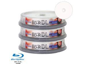 Smartbuy 6X BD-R DL 50GB Dual Layer White Inkjet Hub Printable Video Audio Photo Data Recordable Disc (30 Packs) Smartbuy 6X BD-R DL 50GB Dual Layer White Inkjet Hub Printable Video Audio Photo Data Recordable Disc (30 Packs)