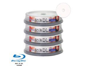 Smartbuy 6X BD-R DL 50GB Dual Layer White Inkjet Hub Printable Video Audio Photo Data Recordable Disc (40 Packs) Smartbuy 6X BD-R DL 50GB Dual Layer White Inkjet Hub Printable Video Audio Photo Data Recordable Disc (40 Packs)