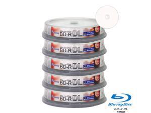 Smartbuy 6X BD-R DL 50GB Dual Layer White Inkjet Hub Printable Video Audio Photo Data Recordable Disc (50 Packs) Smartbuy 6X BD-R DL 50GB Dual Layer White Inkjet Hub Printable Video Audio Photo Data Recordable Disc (50 Packs)