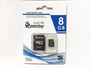 Smartbuy Micro SDHC Class 4 TF Flash Memory Card SD HC C4 For Camera Mobile Phone Tab GPS MP3 TV + Adapter + Mini Case (8GB - 1 Pack) Smartbuy Micro SDHC Class 4 TF Flash Memory Card SD HC C4 For Camera Mobile Phone Tab GPS MP3 TV + Adapter + Mini Case (8GB - 1 Pack)