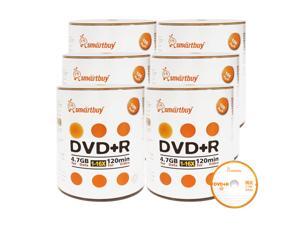 Smartbuy DVD+R 16X 4.7GB 120Min Logo Top Music Video Data Recordable Disc (600 Packs) Smartbuy DVD+R 16X 4.7GB 120Min Logo Top Music Video Data Recordable Disc (600 Packs)