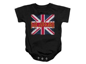 Def Leppard Baby Boys' Union Jack Bodysuit 12 - 18 Months Black Def Leppard Baby Boys' Union Jack Bodysuit 12 - 18 Months Black