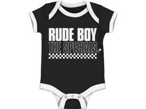 Specials Baby Boys' Rude Boy Bodysuit 12 - 18 Months Black Specials Baby Boys' Rude Boy Bodysuit 12 - 18 Months Black