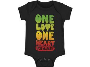 Bob Marley Baby Boys' One Love Bodysuit 3 - 6 Months Black Bob Marley Baby Boys' One Love Bodysuit 3 - 6 Months Black