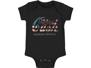 Johnny Cash Baby Boys' Logo Bodysuit 12 - 18 Months Black Johnny Cash Baby Boys' Logo Bodysuit 12 - 18 Months Black