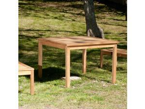 Amagansett Teak Dining Table - Unstained Amagansett Teak Dining Table - Unstained