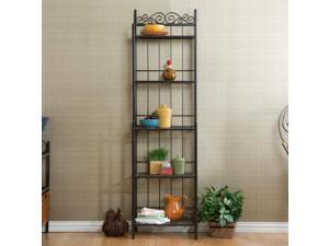 Pyrenees Bakers Rack - Gunmetal Gray Pyrenees Bakers Rack - Gunmetal Gray