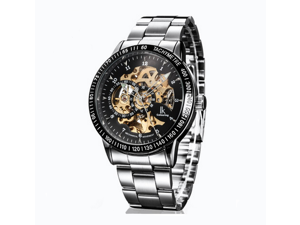 Fashion Multi Color Luxury Men's Stainless Steel Automatic Skeleton Mechanical Wristwatch With High Quality Japanese Seiko Automatic Movement Fashion Multi Color Luxury Men's Stainless Steel Automatic Skeleton Mechanical Wristwatch With High Quality Japanese Seiko Automatic Movement