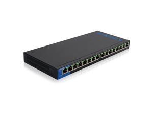 Linksys 16-Port Desktop Gigabit PoE Switch Linksys 16-Port Desktop Gigabit PoE Switch