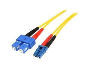 StarTech.com 10m Single Mode Duplex Fiber Patch Cable LC-SC StarTech.com 10m Single Mode Duplex Fiber Patch Cable LC-SC