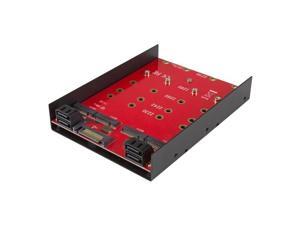 StarTech 35S24M2NGFF 4x M.2 SATA mounting adapter for 3.5in drive bay StarTech 35S24M2NGFF 4x M.2 SATA mounting adapter for 3.5in drive bay