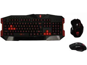 Viotek Twilight Illuminated Gaming Keyboard with 7-Button 2400 Adjustable DPI Mouse Combo (Wired USB Interface) Viotek Twilight Illuminated Gaming Keyboard with 7-Button 2400 Adjustable DPI Mouse Combo (Wired USB Interface)