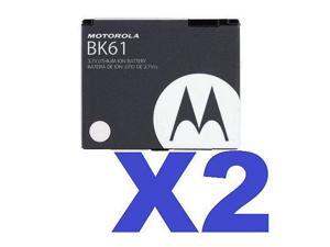 2x BK61 OEM SNN5815A BATTERY FOR MOTOROLA VU204 SLVR L7c L9 L72 RAZR MAXX VE 2x BK61 OEM SNN5815A BATTERY FOR MOTOROLA VU204 SLVR L7c L9 L72 RAZR MAXX VE