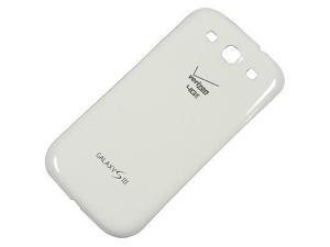 OEM Samsung Galaxy S 3 III Verizon i535 WHITE Back Rear Cover Battery Door OEM Samsung Galaxy S 3 III Verizon i535 WHITE Back Rear Cover Battery Door